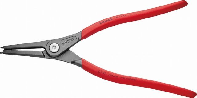 クニペックス(KNIPEX)軸用精密スナップリングプライヤー85-140mm 4911-A4SB