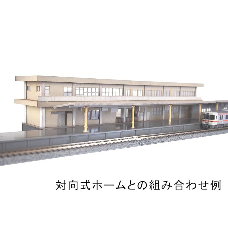 アドバンス Nゲージ コンクリート駅舎 2階建A 1027 ジオラマ用品