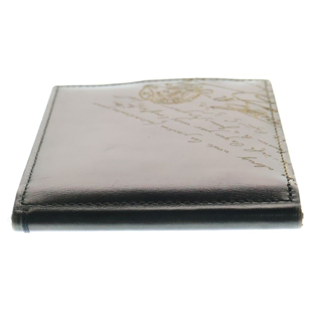 【美品】ベルルッティ マネークリップ ゴールデンパティーヌ カリグラフィ ベルルッティ マネークリップ カリグラフィー ゴールド