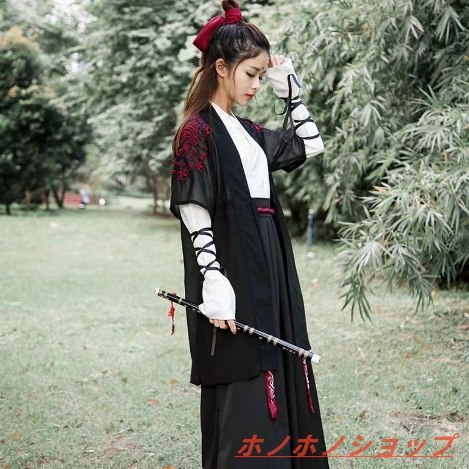 新作漢唐古風 魏晋風 中華服 武風 漢服 コスプレ 衣装 和服 創作