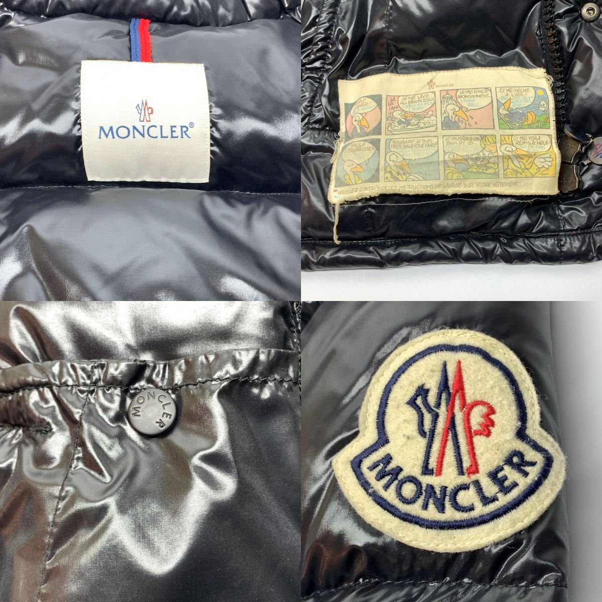 MONCLER モンクレール ダウンジャケット G32-003 ブラック 国内