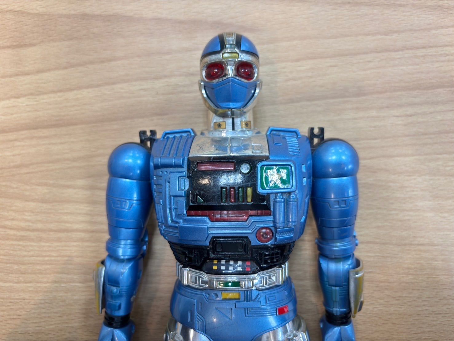 バ*ル様 超電装DXパーフェクトジバン　機動刑事　フィギュア　特撮ヒーロー　東映 超電装DXパーフェクトジバン 機動刑事ジバン の展示中