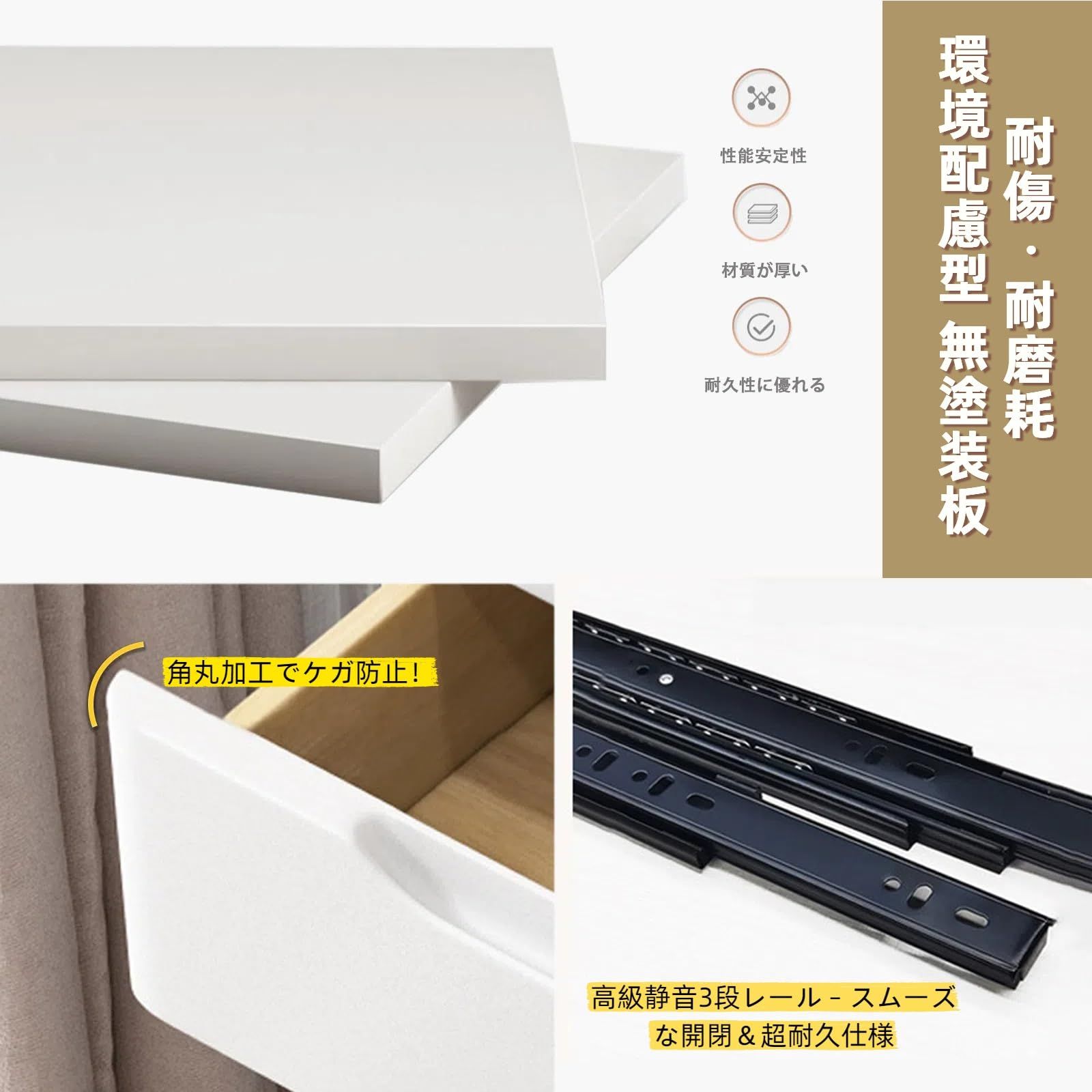 女優ミラー 大容量収納力