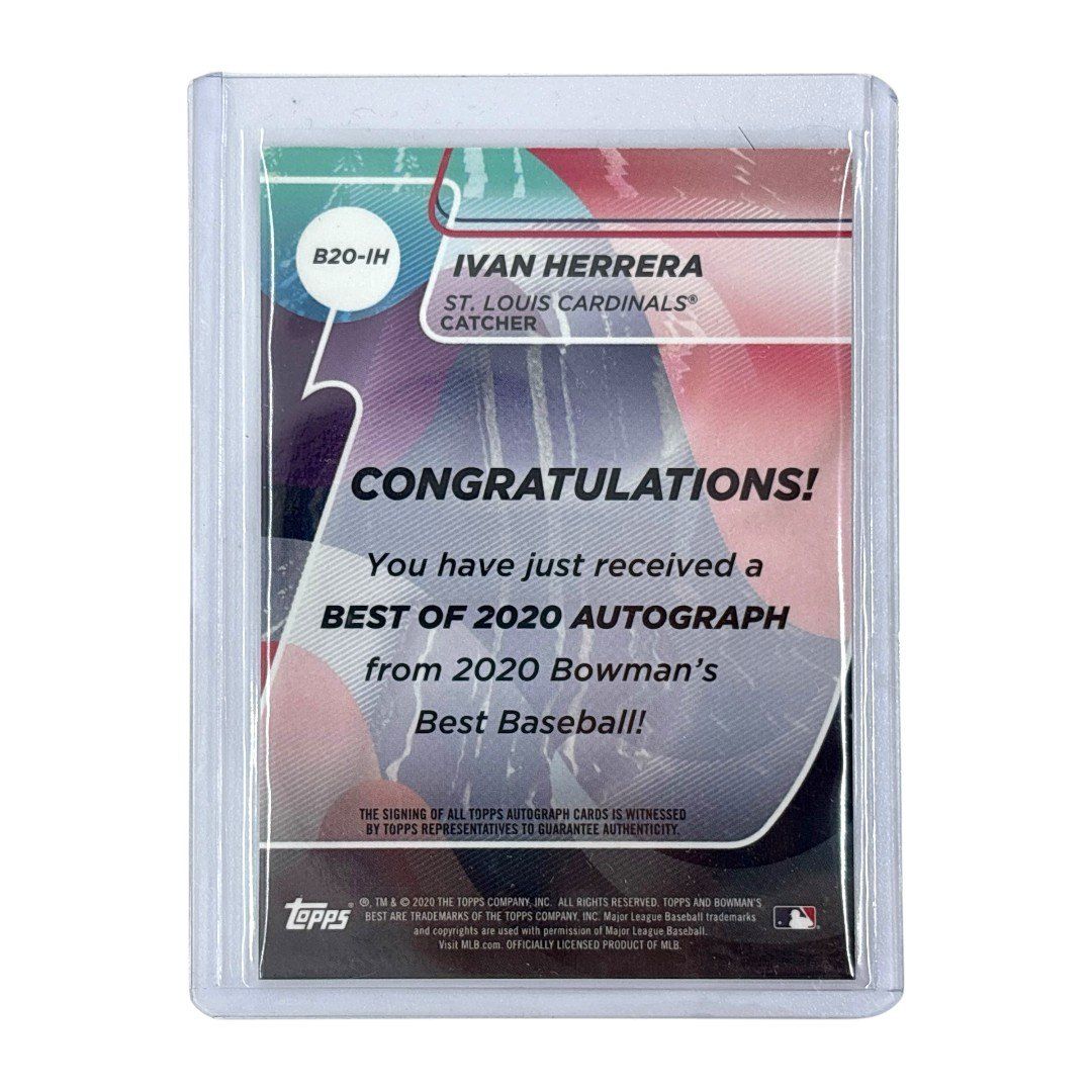 TOPPS MLBカード BOWMAN'S BEST IVAN HERRERA ST. LOUIS