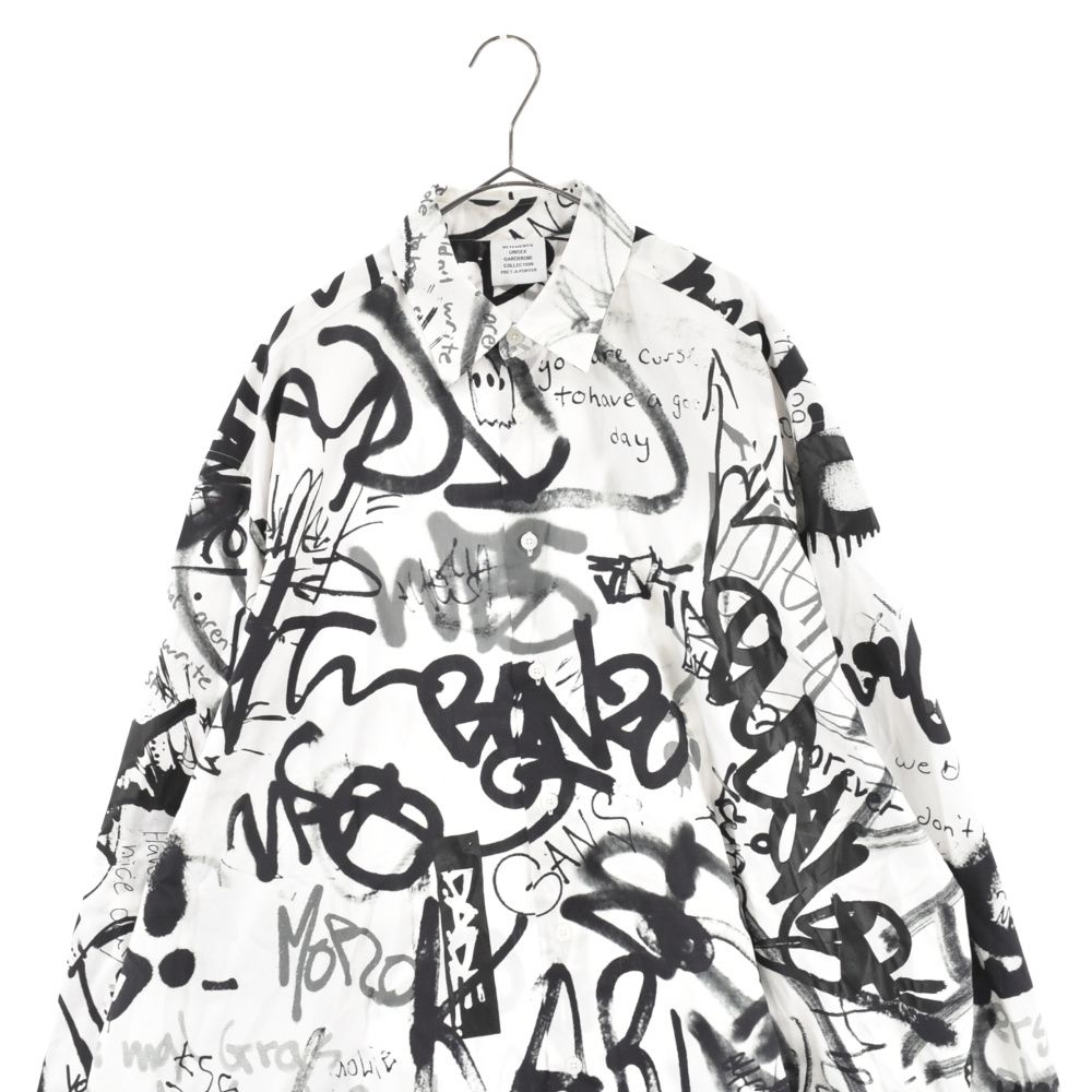 VETEMENTS (ヴェトモン) 21SS All-Over Graffiti Shirt オール VETEMENTS (ヴェトモン) 21SS All-Over Graffiti Shirt オール