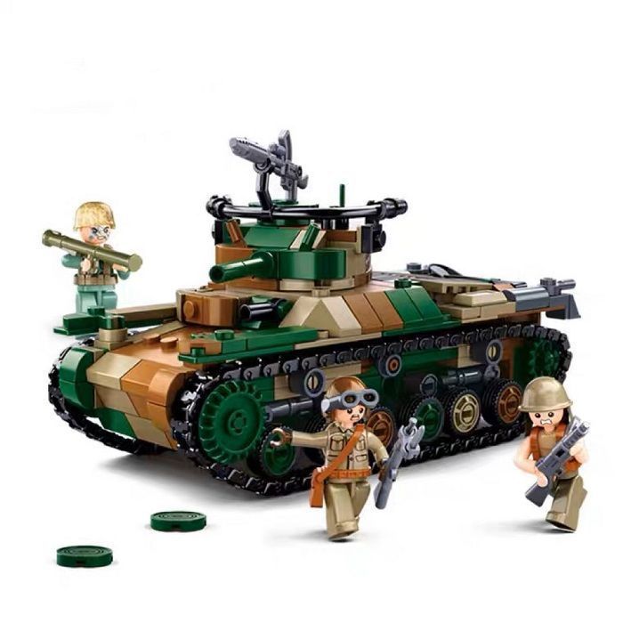 LEGO レゴ 互換 ブロック 模型 プラモデル 九七式 中戦車 日本軍 大日本帝国 ミニフィグ 大人のレゴ ミリタリー 子供 こども 互換品  フィギュア 人形 軍隊 軍事 兵隊 武器 兵士 スワット 銃 誕プレ ギフト キッズ 男の子 おもちゃ 玩具 -