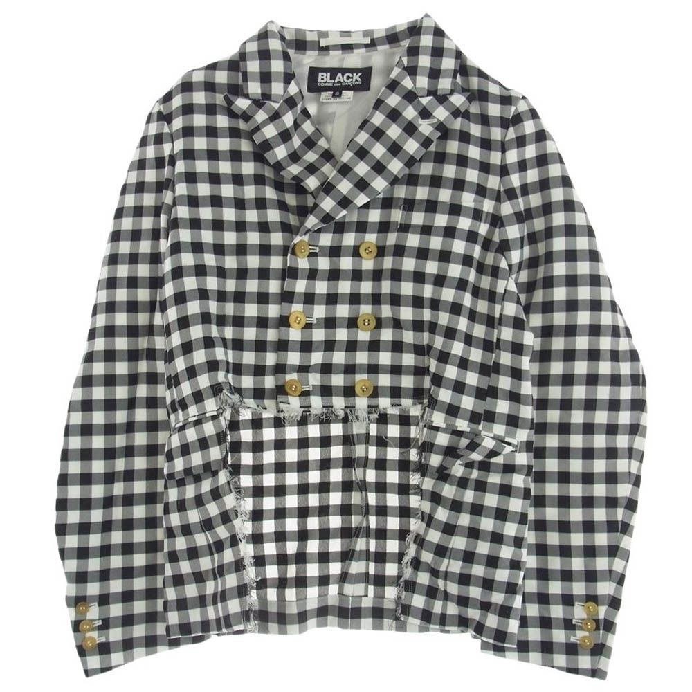 BLACK COMME des GARCONS ブラックコムデギャルソン 24SS ギンガム  