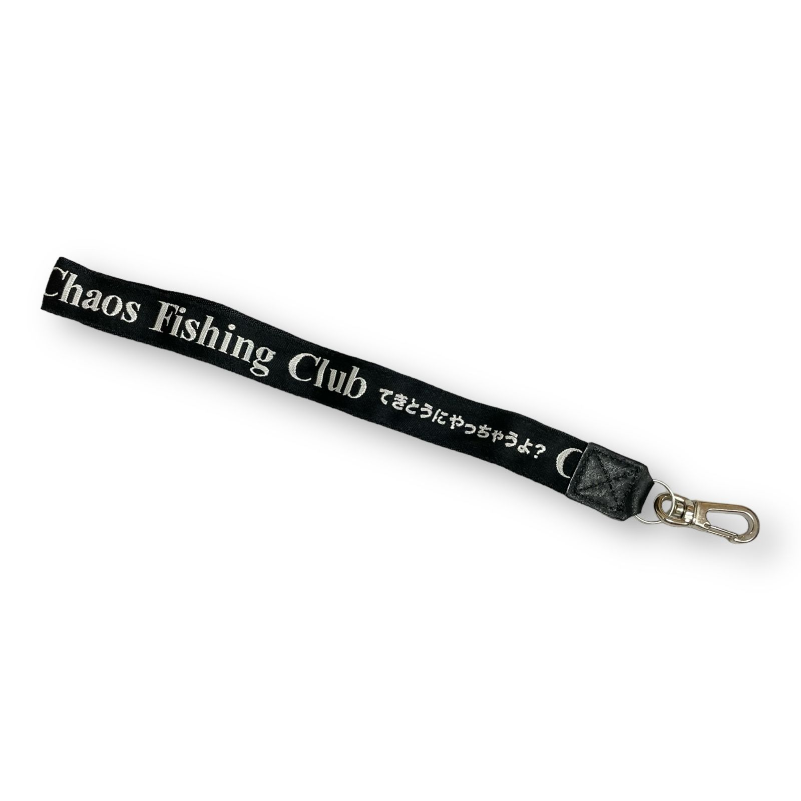 Chaos Fishing Club - LOGO STRAP / BLACK