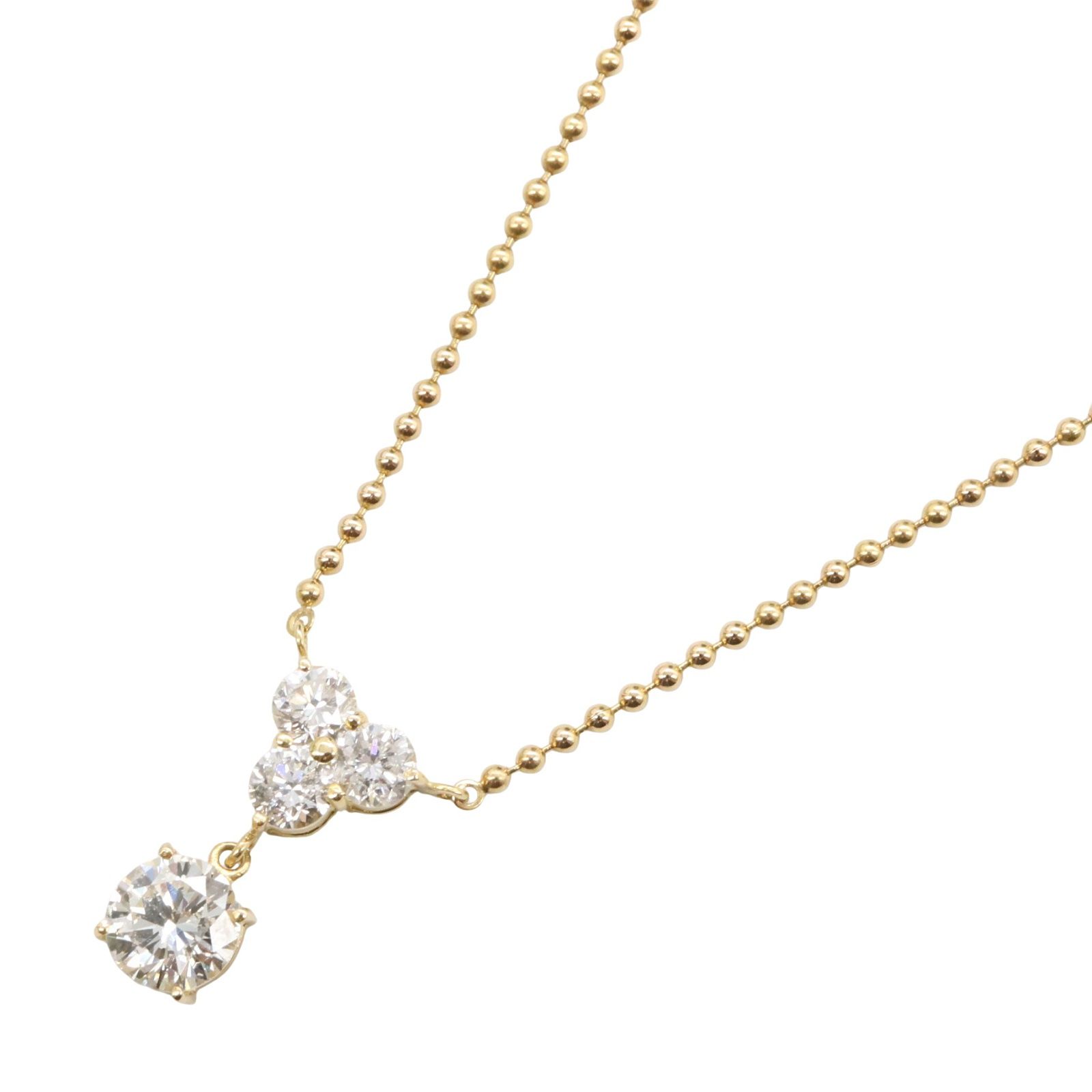 ジュエリー JEWELRY ネックレス ダイヤモンド ネックレス ﾀﾞｲﾔ 3.4g 首  