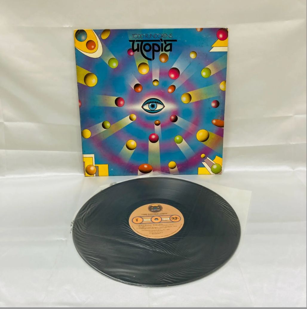 A【LP レコード】 ToddRundgren トッドラングレン UTOPIA