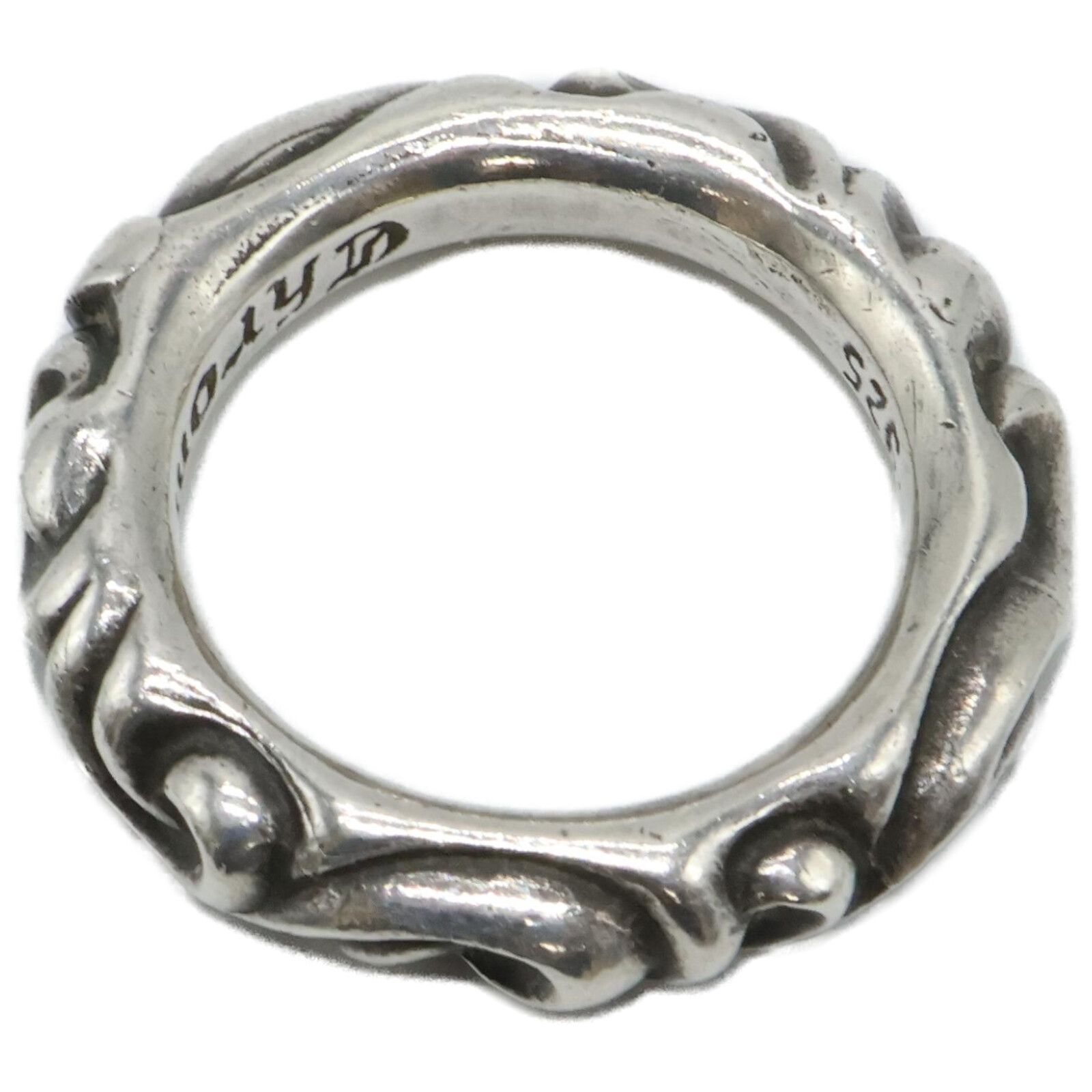 Chrome Hearts クロムハーツ SV925 スクロールバンド 14号