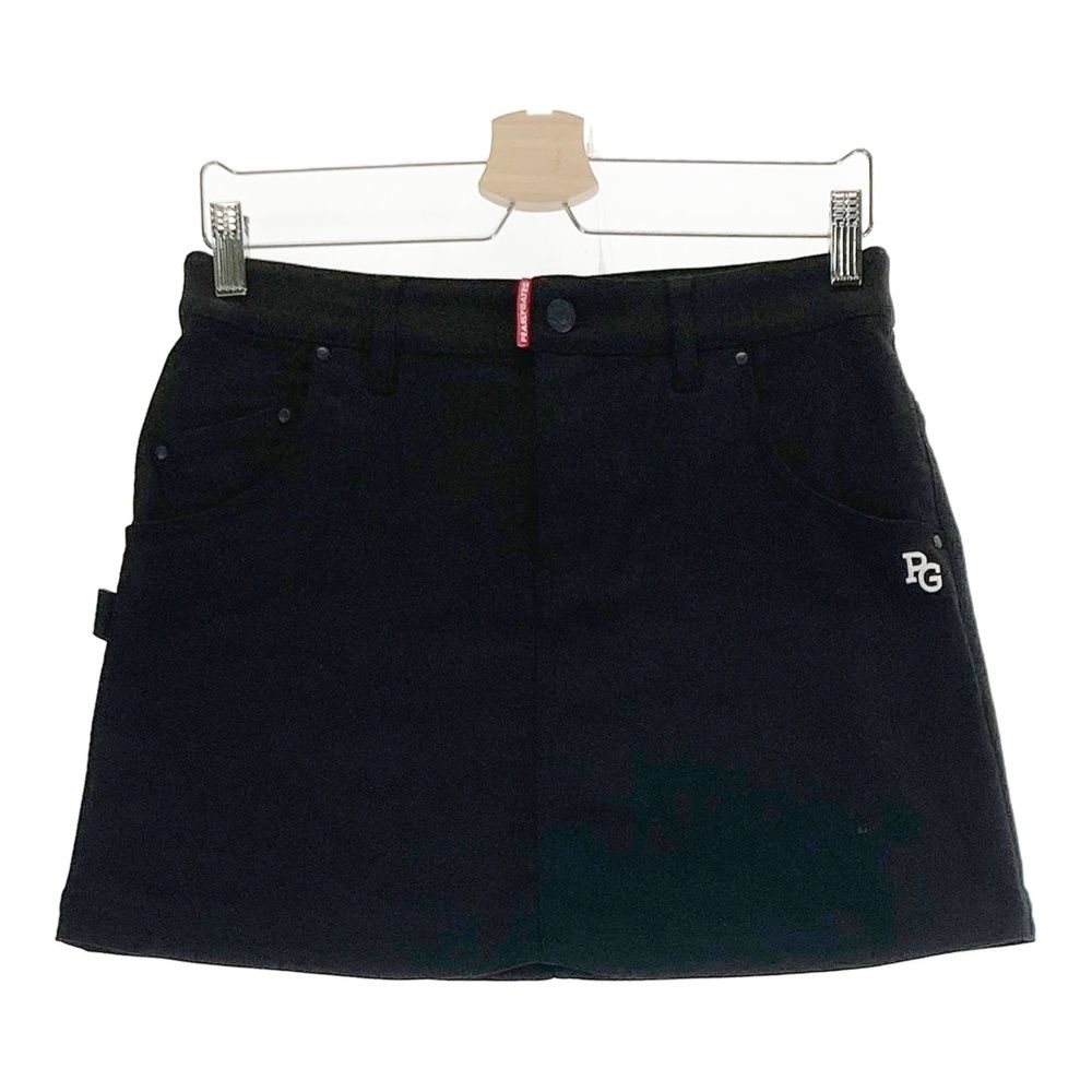 サイズ：1 PEARLY GATES パーリーゲイツ ストレッチスカート ブラック