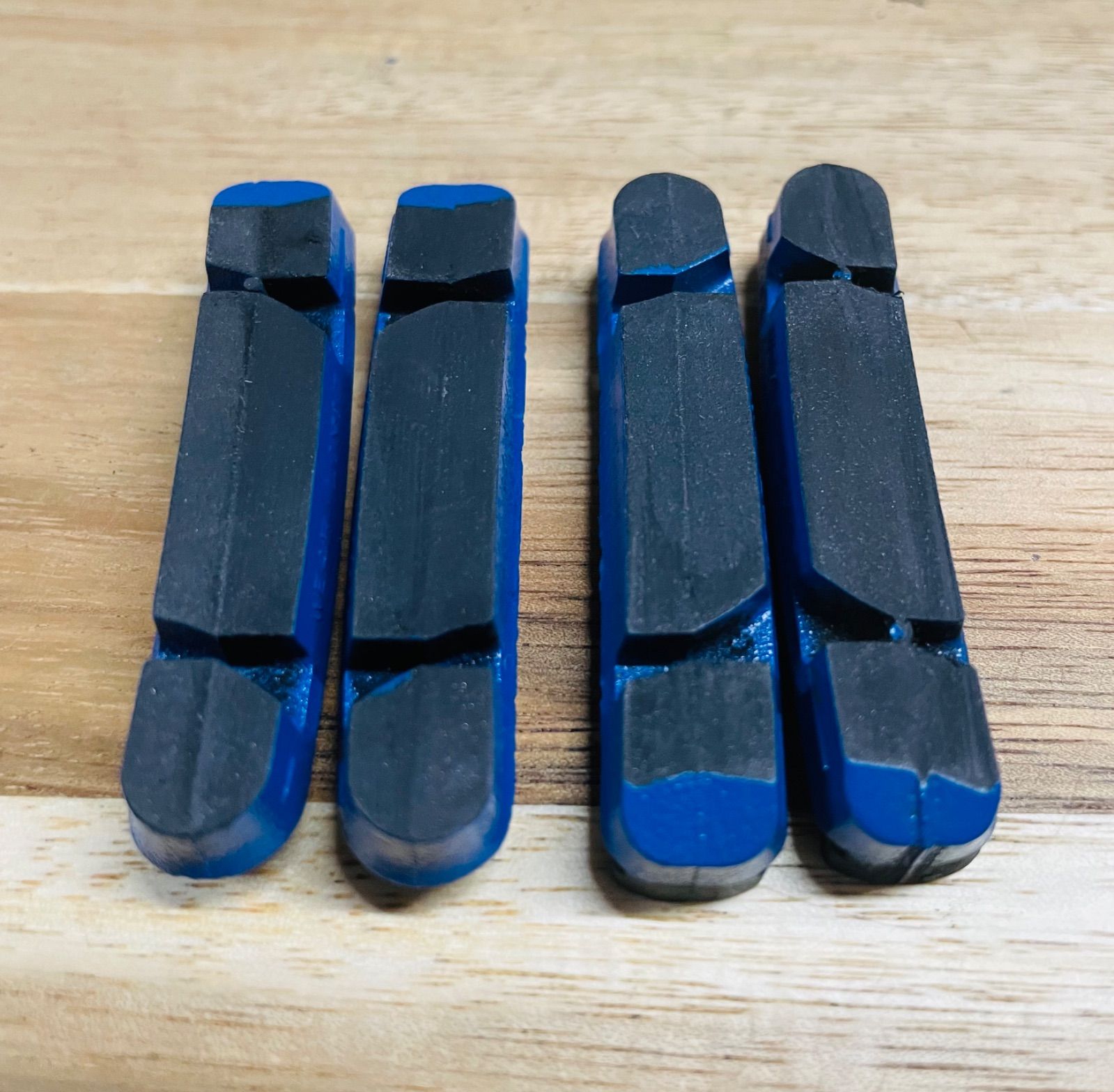 美品】 カンパ シャマルミレ 純正 青 ブルー ブレーキシュー