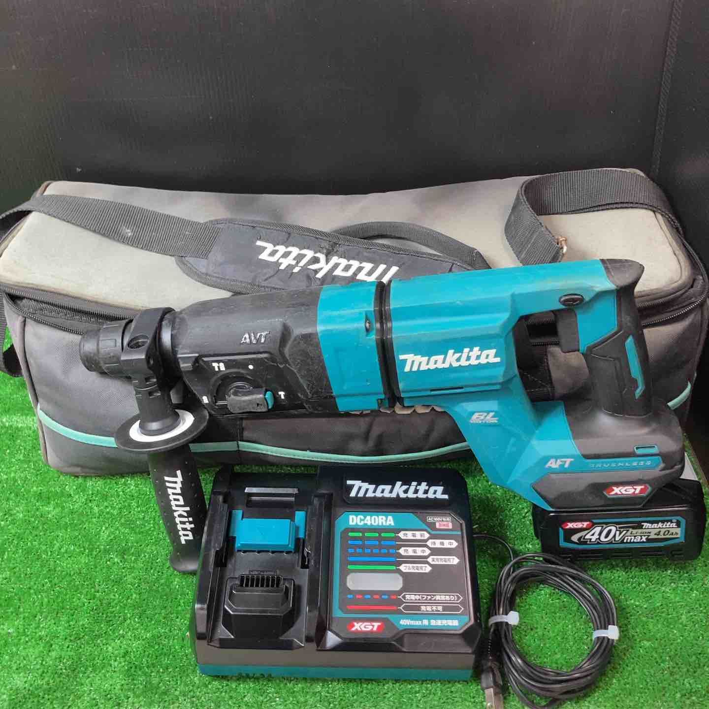 マキタ makita コードレスハンマドリル 40 Vmax 4.0 Ahバッテリー