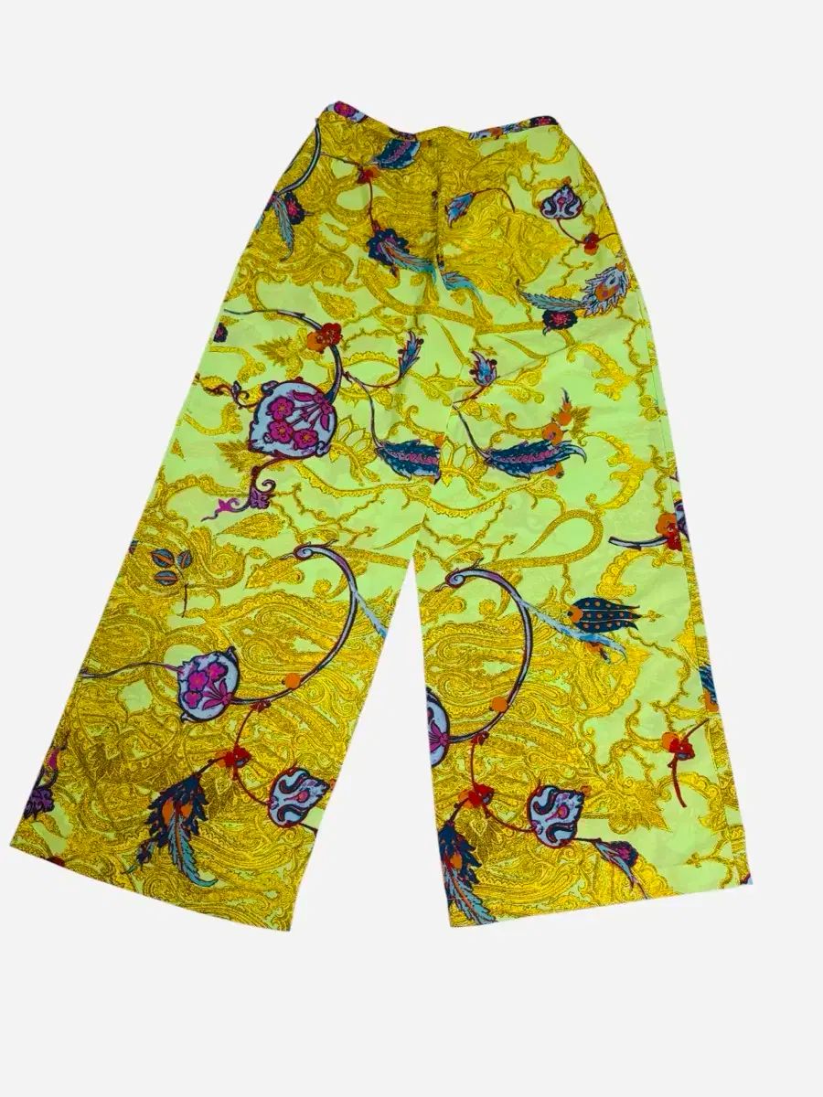 KENZO JUNGLE フラワー バロック ワイド パンツ 38 ( S M )