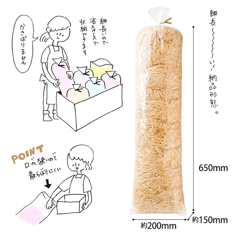  ヘッズ ボリュームパッキン ライトブルー 紙製 500 g HEADS VOP-LB-K キッチン 住宅設備