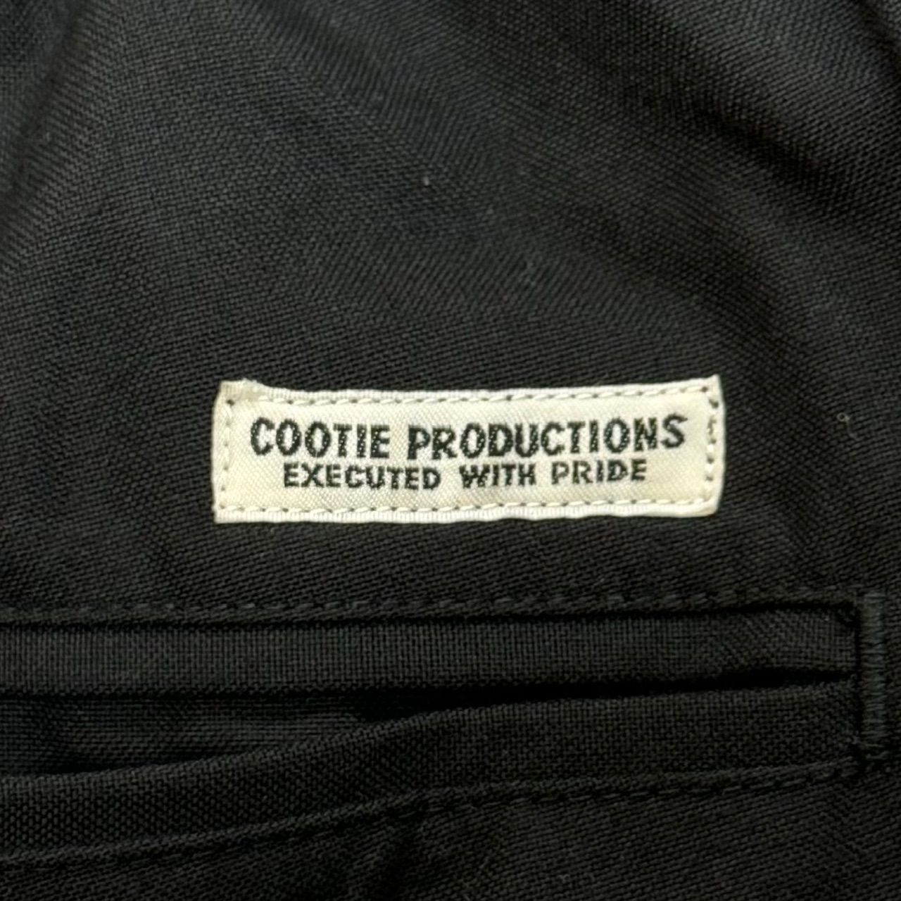 定価31900円 COOTIE PRODUCTIONS 23AW CA/W Flannel Shin Cut Wide 