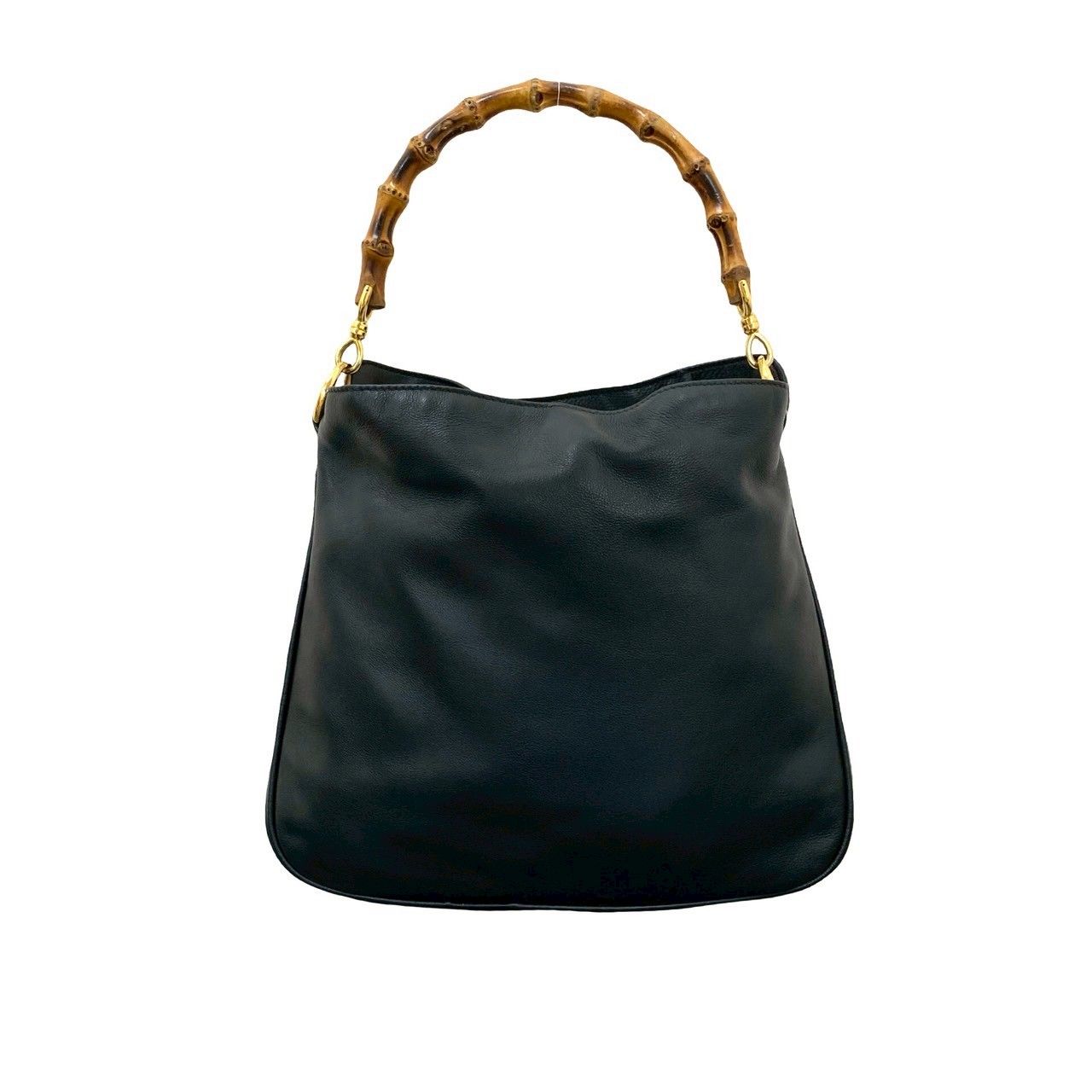 極 美品 GUCCI グッチ オールドグッチ ヴィンテージ バンブー レザー