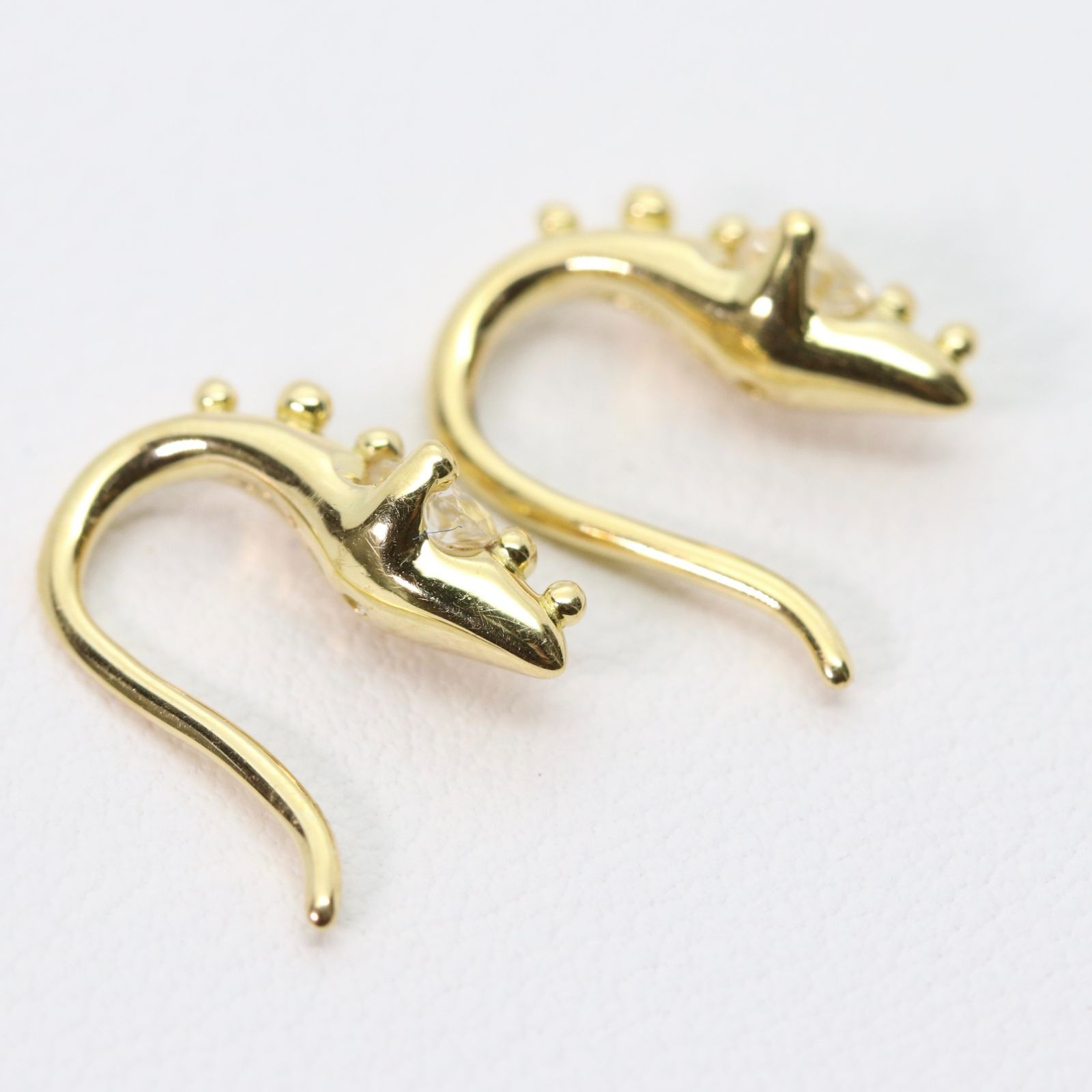 インプレッセトカゲK18ピアス