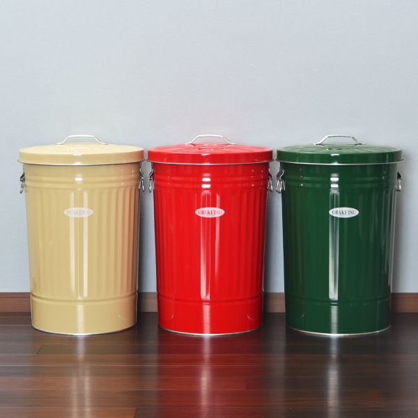 レアイギリスアンティーク ホーロー花桶/水入れ/バケツ クリーム