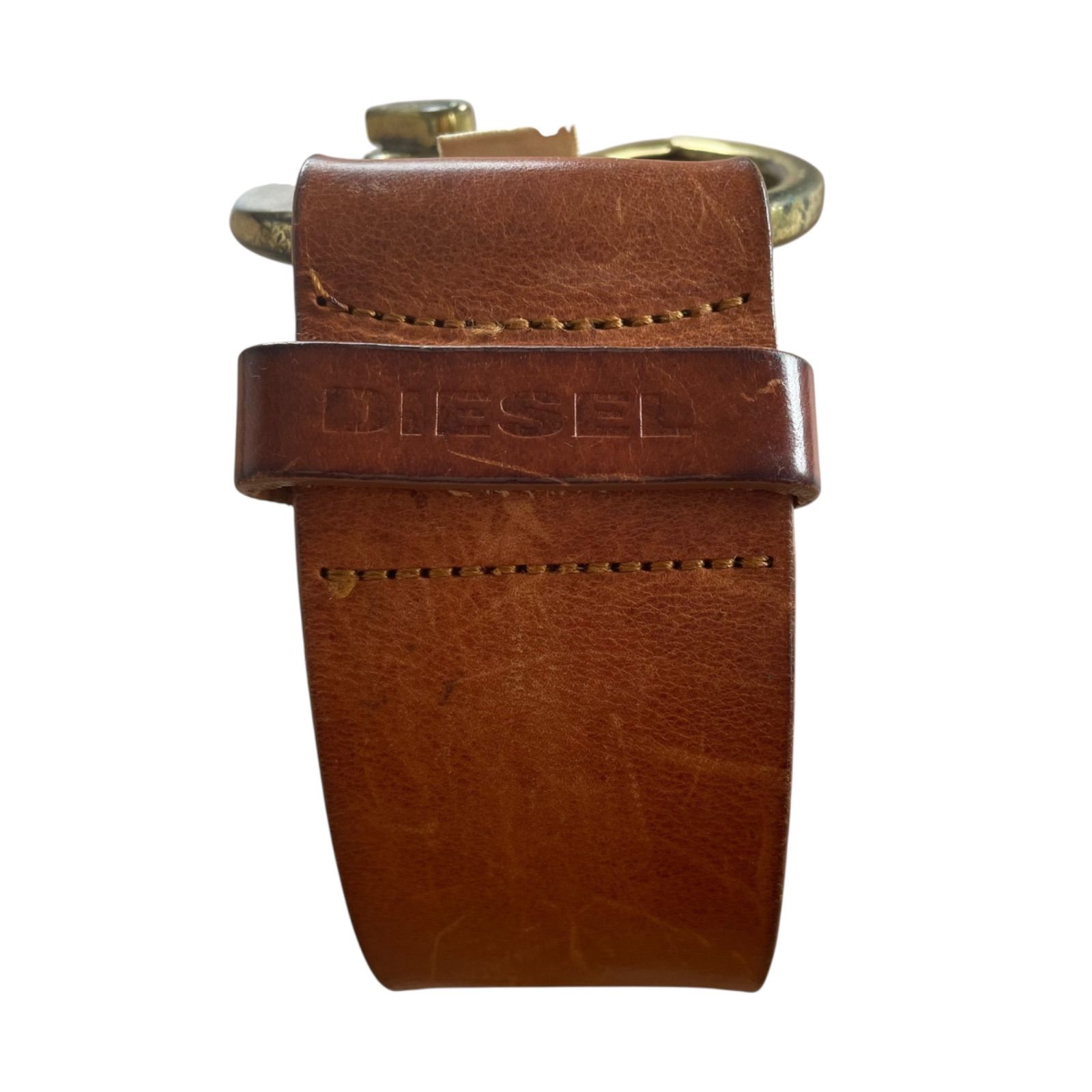 DIESEL ディーゼル 革 レディース ベルト ヴィンテージ DIESEL ディーゼル ナローレザーベルト レディース ヴィンテージ