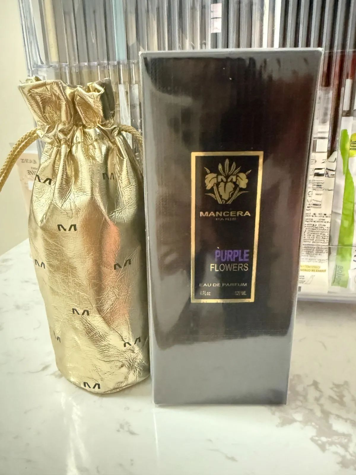 未使用／ MANCERA マンセラ レディース 香水、EDP/SP 120ml 「フラワーズ パープル」 マンセラPURPLE OF FLOWERS MANCERA