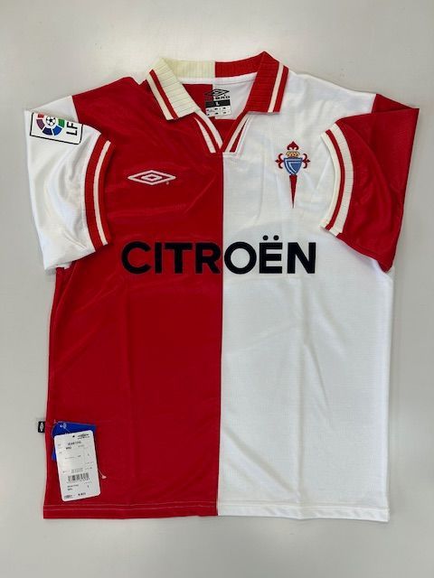 umbro セルタ　ユニフォーム　10番 03/04 UMBRO アンブロ セルタ デ ビーゴ CL仕様 ユニフォーム M