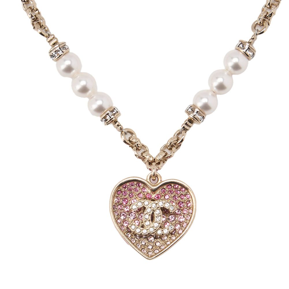 CHANELネックレス♥︎ゴールド♥︎デカココ♥︎両面ラインストーン