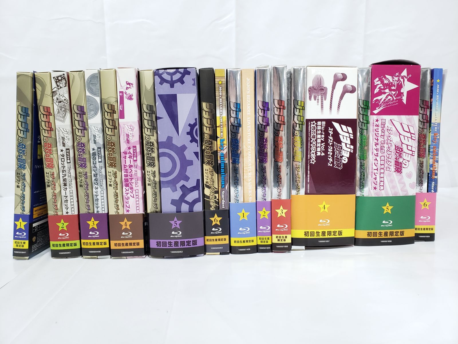 Blu-ray ジョジョ スターダストクルセイダース 初回生産限定版 セット