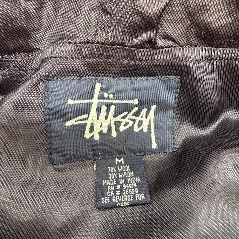 激安超安値 STUSSY 90s 紺タグ ウール フード ジャケット その他