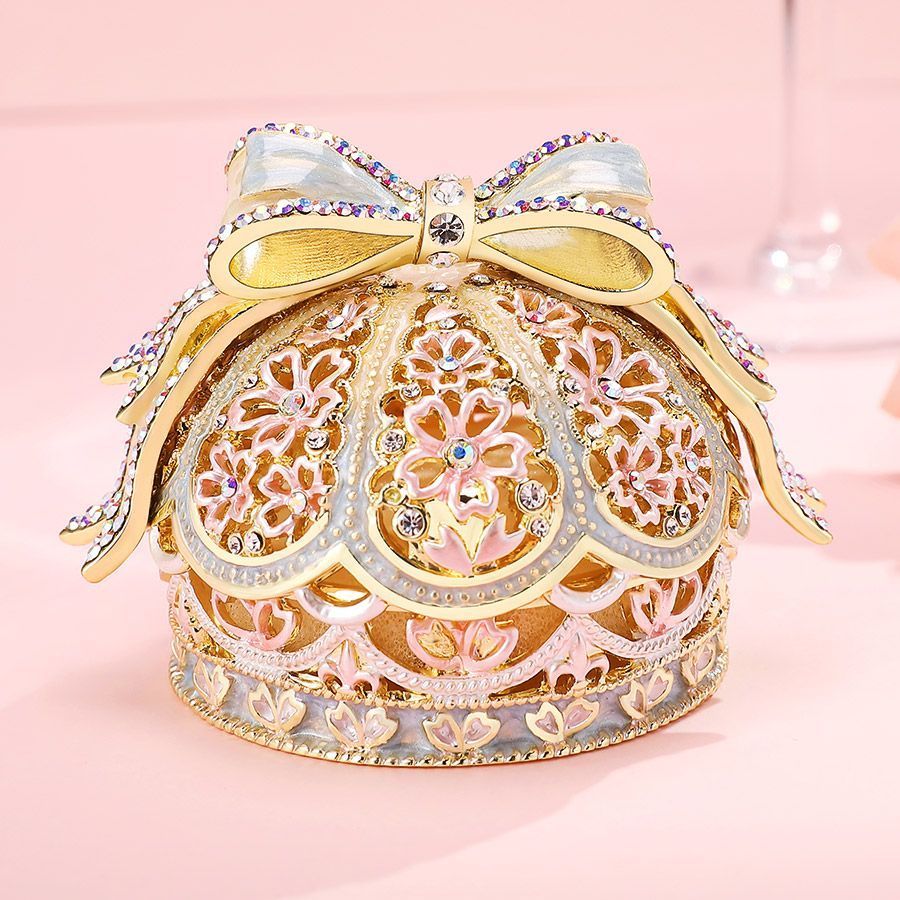 EX607【正規品】 SAKURAツインリボン サクラ 桜 ジュエリーボックス