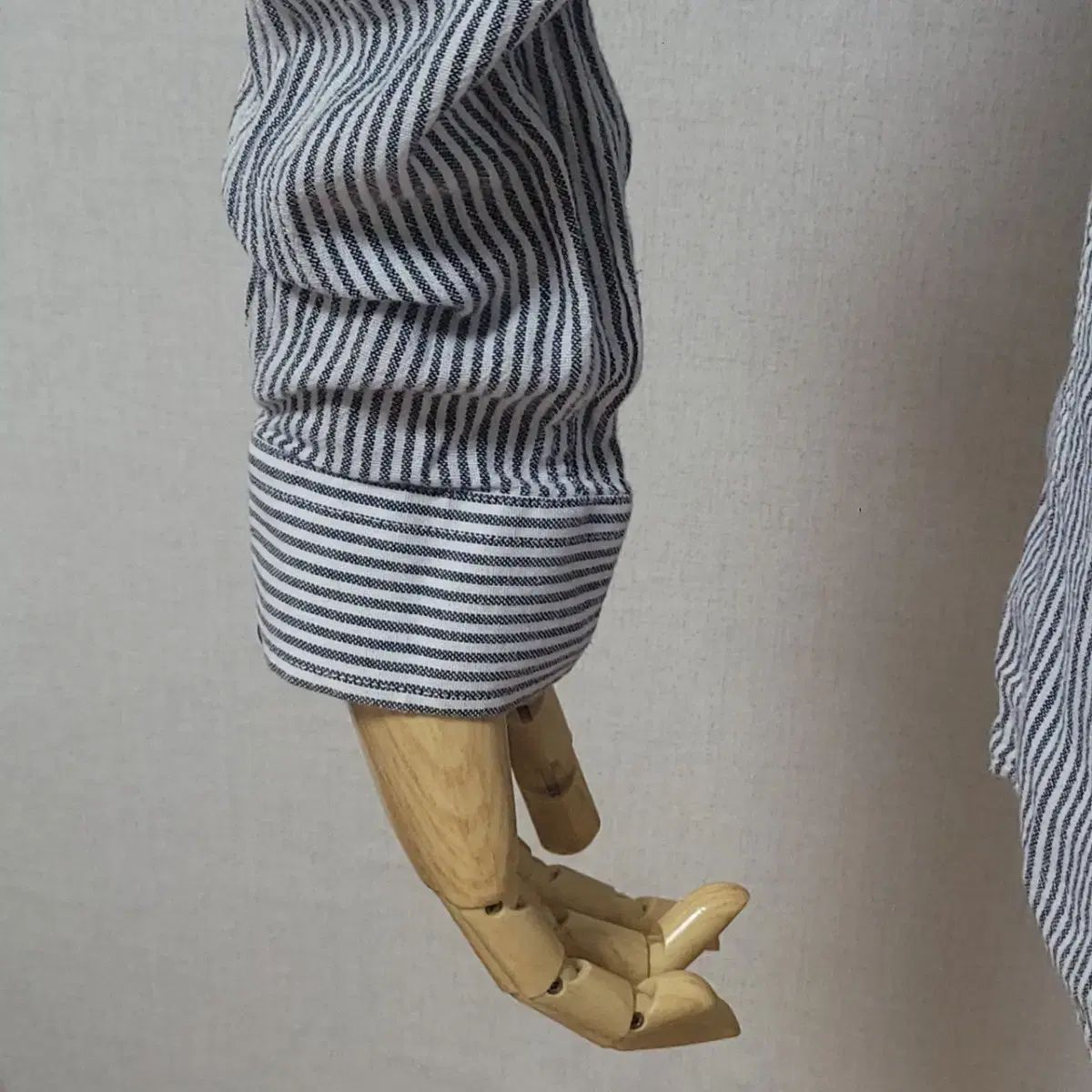 アミ ストライプ シャツ レッド ハート ロゴ