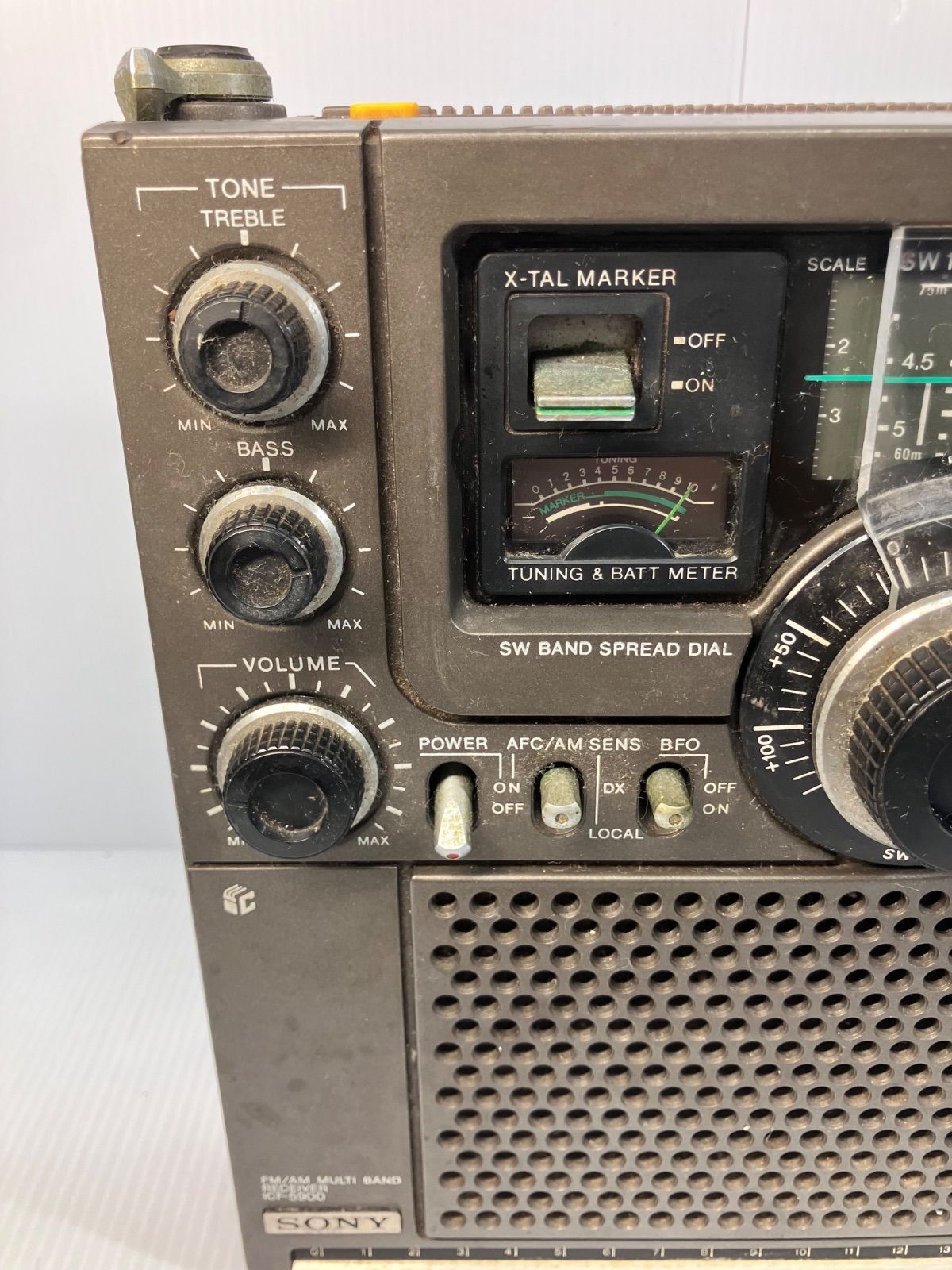 希少】SONY/ソニー ICF-5900 マルチバンドレシーバー 昭和レトロ