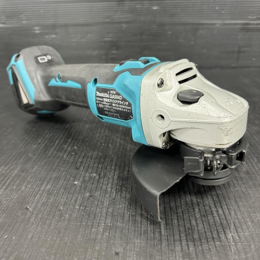 makita GA504DZ 18V充電式125mmディスクグラインダー 新製品マキタ 
