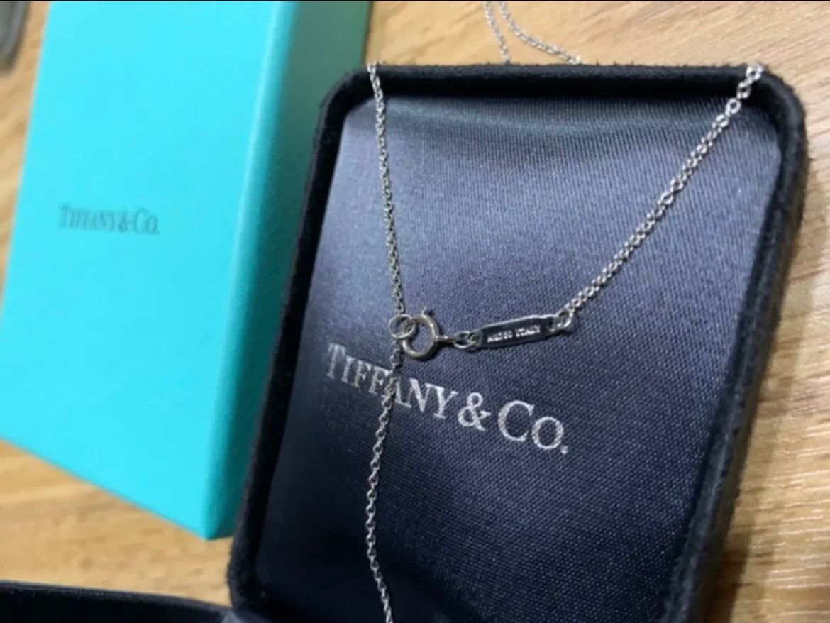 TIFFANY&Co. ティファニー T スマイル ミニ ペンダント ネックレス 18K