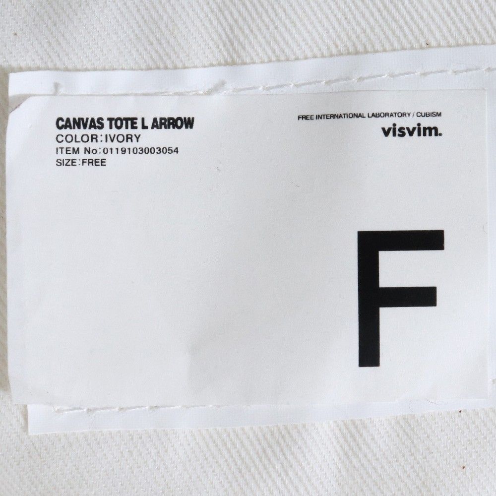 VISVIM STENCIL CANVAS TOTE Fサイズ アイボリー VISVIM STENCIL CANVAS TOTE Fサイズ アイボリー - メルカリ