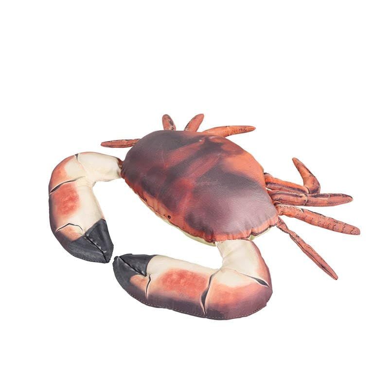 在庫セール ダルトン Dulton フィッシーズ ブラウン クラブ 25 暮らしに活きる魚のクッション 大きい 抱き枕 海洋生物 北欧 Krabba|Brown crab FISHES 全長25cm Y-0515 1