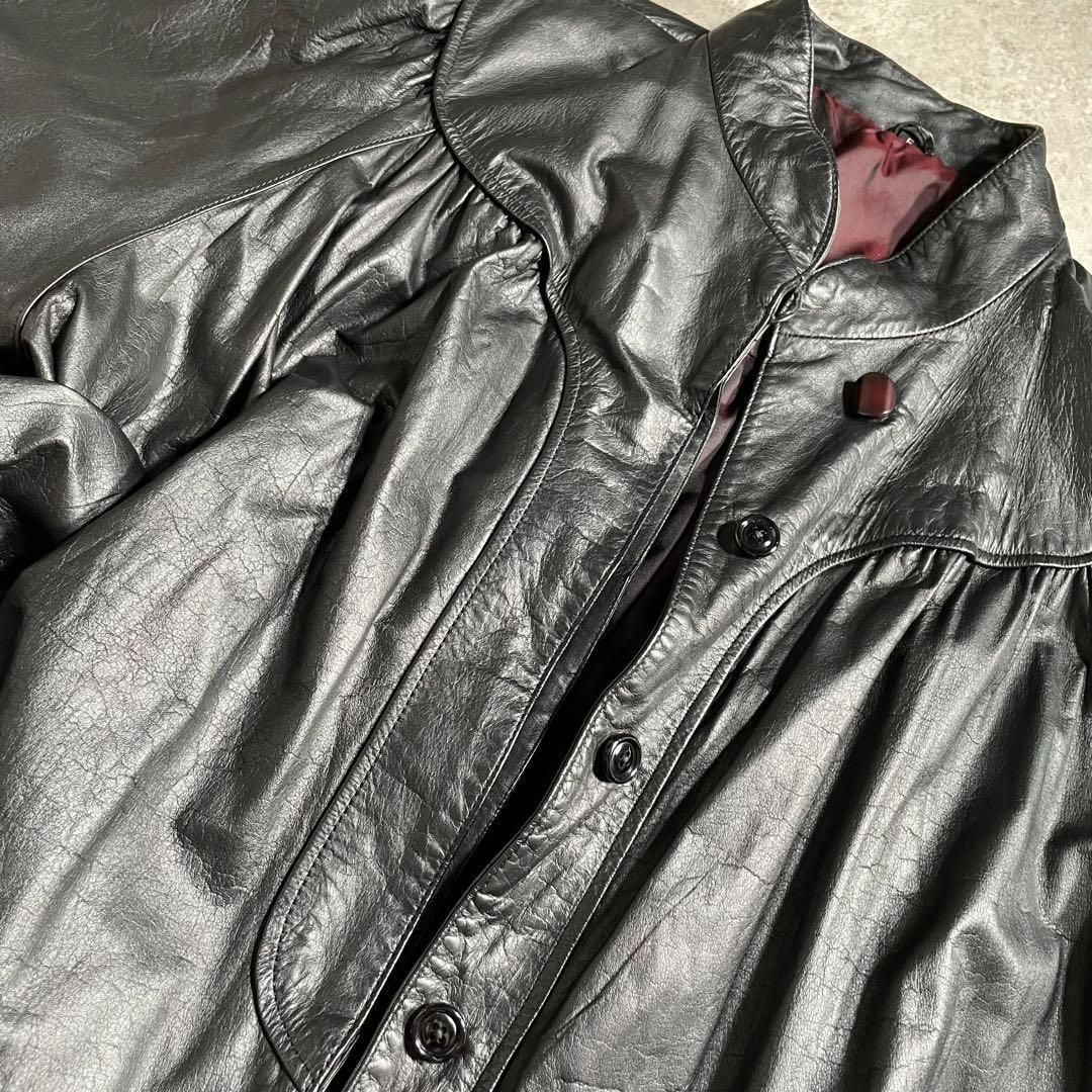 本革 カウレザーコート