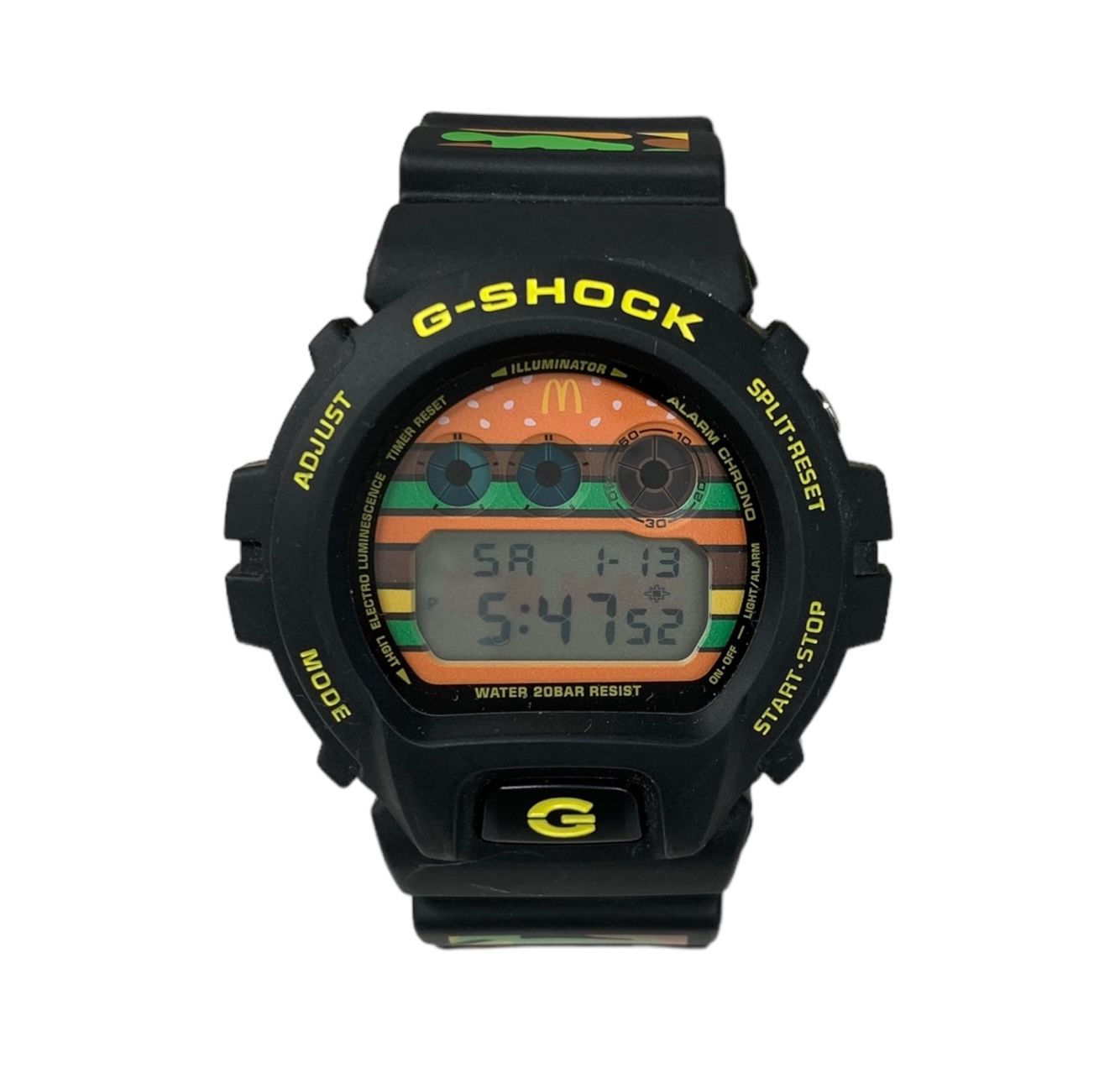 マクドナルド G‐SHOCK 腕時計 生 BIG MAC