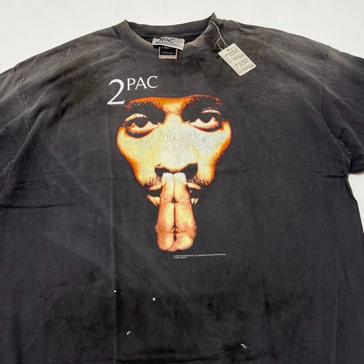 SAINT Mxxxxxx セントマイケル 2Pac Tee BLACK 2PC_SS TEE/2PAC | SAINT Mxxxxxx(セント マイケル) / トップス