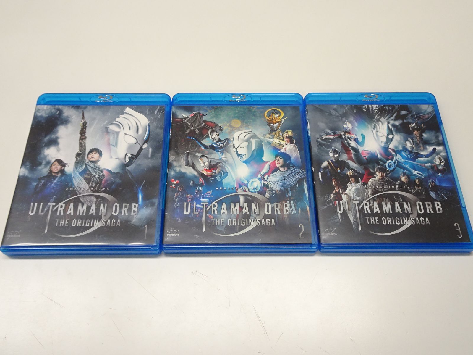 Blu-ray ウルトラマンオーブ ORIGIN SAGA 全3巻