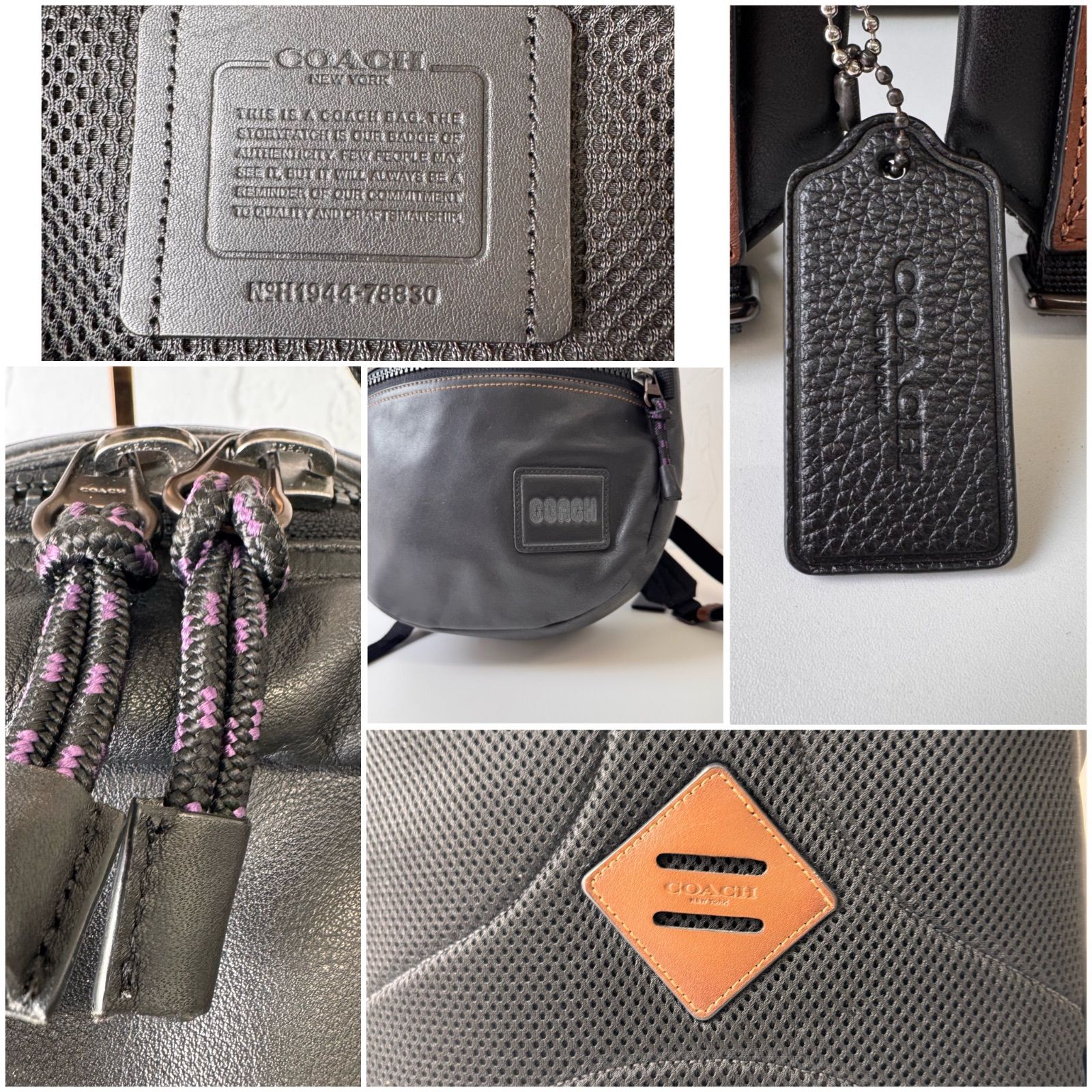 ✨Bランク COACH リュックサック バックパック bag ペイサー リュック 
