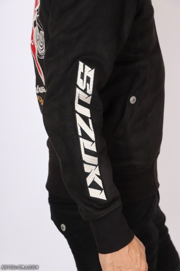 VANSON SUZUKI HAYABUSA ボンディング MA-1 SMV-2507 バンソン スズキ