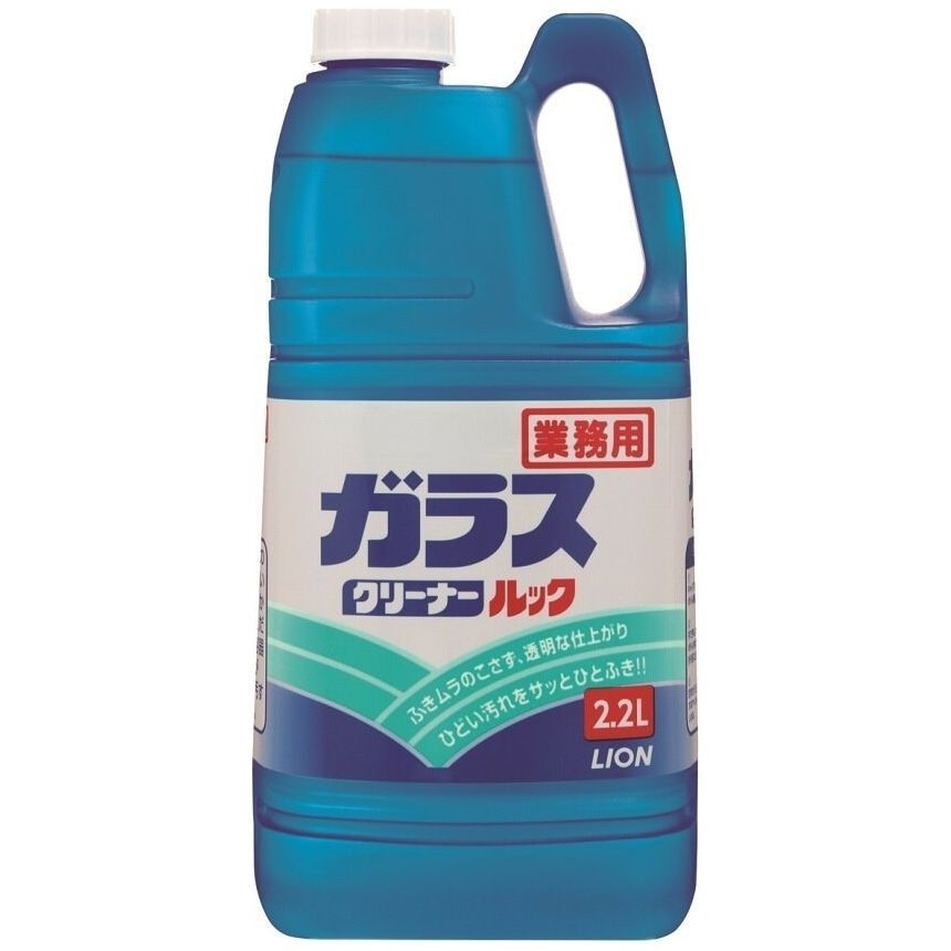 ライオン 液体ガラスクリーナールック ２．２Ｌ×６本入●ケース販売 用