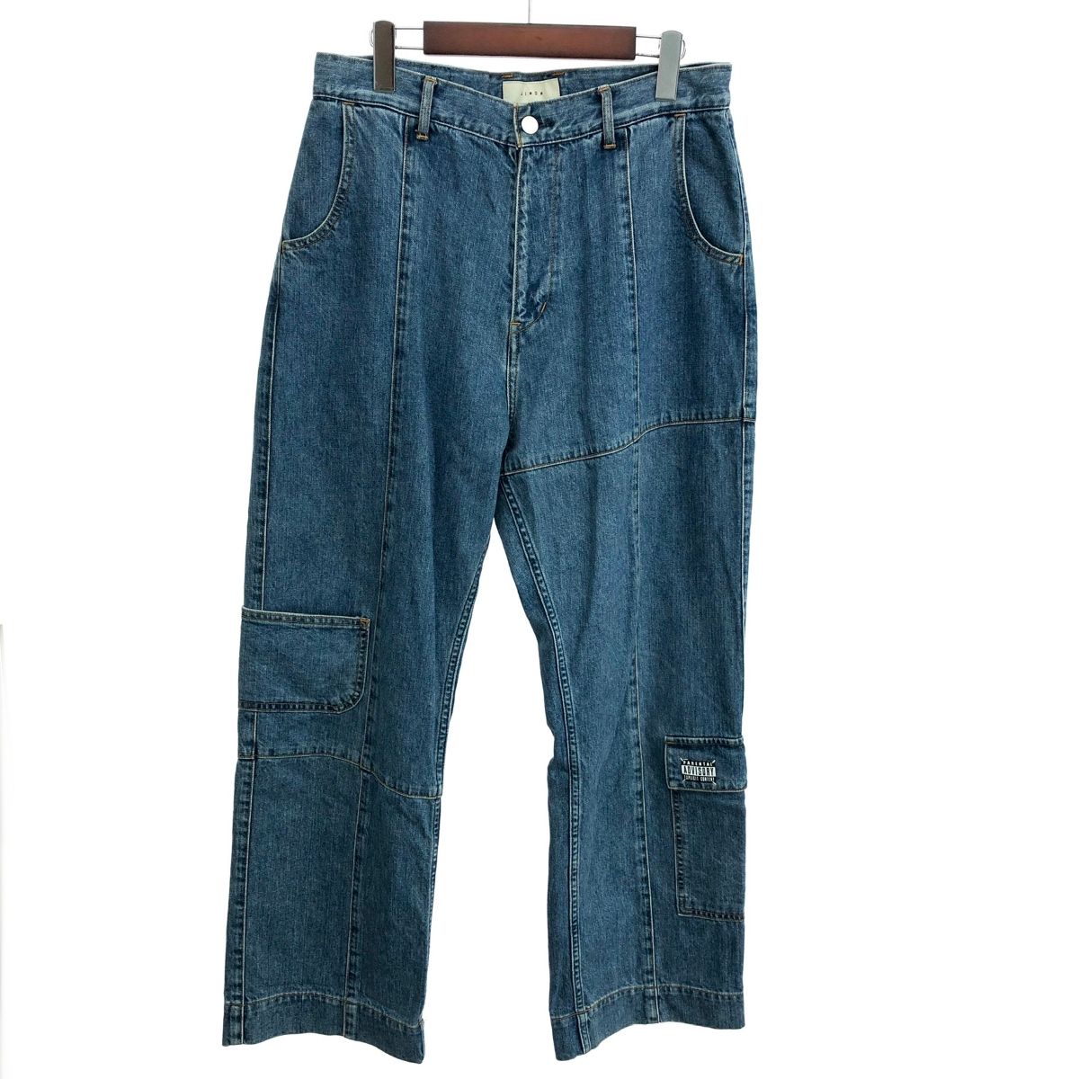 JieDa ジエダ デニム パンツ サイズ 2 ブルー メンズ DENIM CARGO PANTS 240001123676
