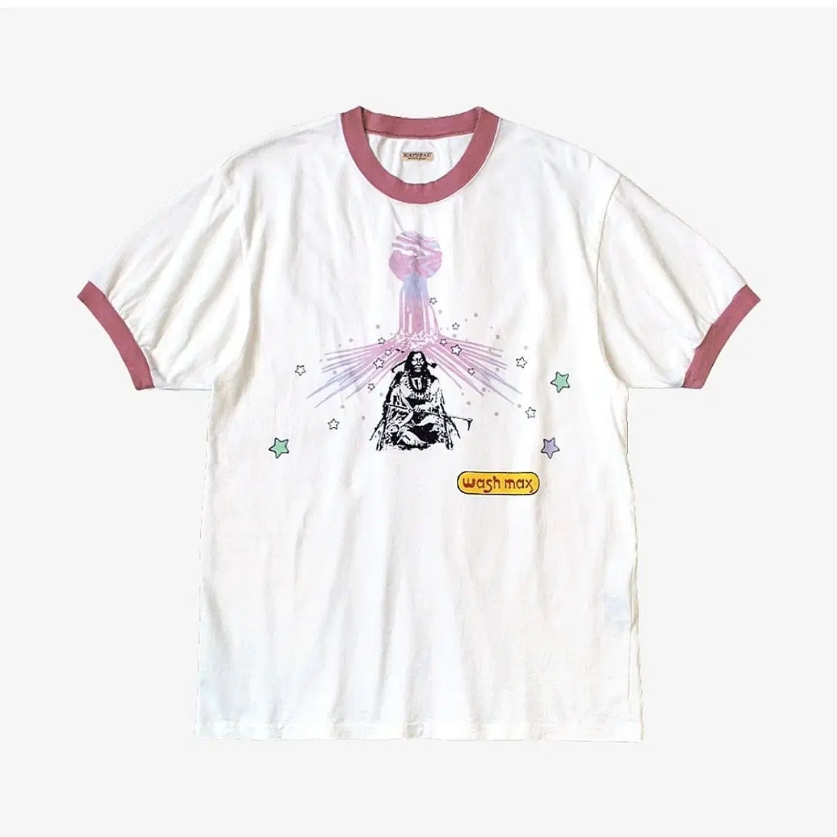 1 KAPITAL(キャピタル) 20 天治 リンガー Tシャツ ランドリー