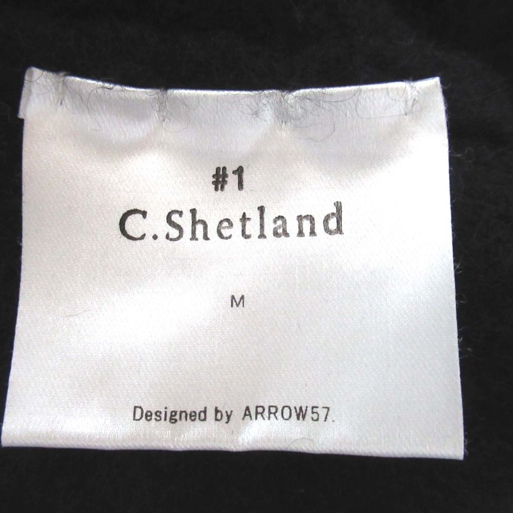 田中さんのニット C.Shetland ネイビー Lサイズ 田中さんのセーター