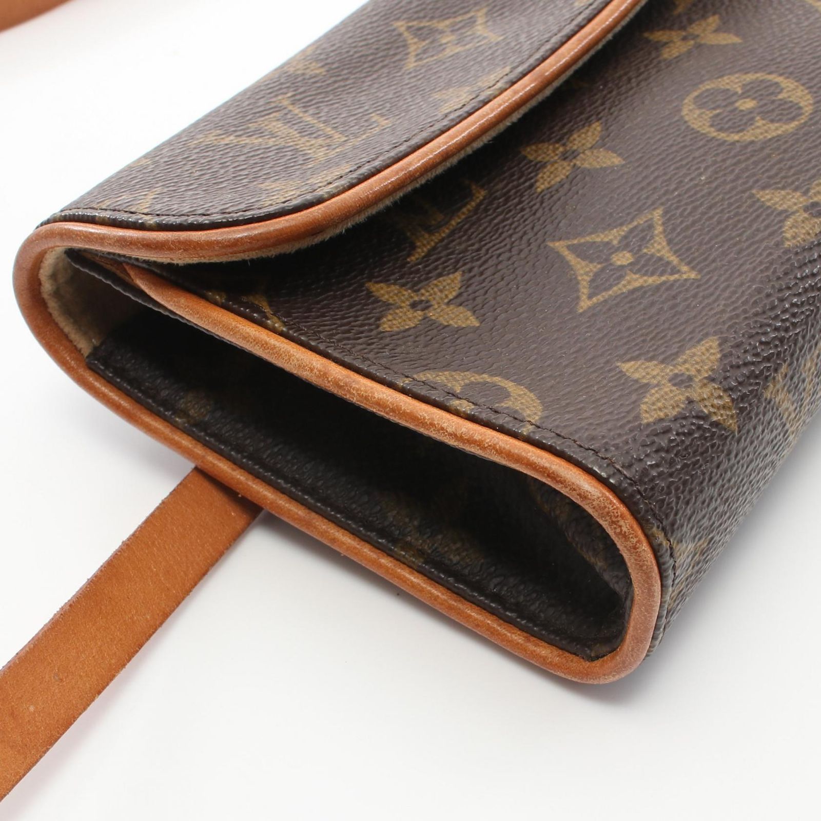 LOUIS VUITTON◇ポシェットフロランティーヌ/ウエストバッグ/PVC/BRW