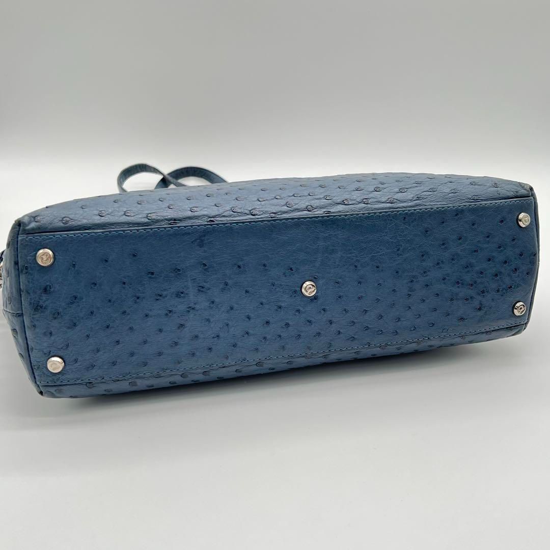 美品】Takechi オーストリッチ ダチョウ トートバッグ