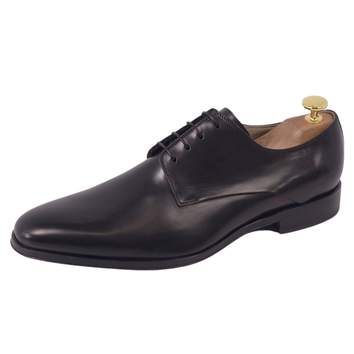 メンズ DIOR 抜け感♪革×コットン ダービーシューズ 未使用 ディオールオム DIOR HOMME レザーシューズ ダービー